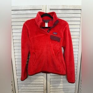 Patagonia Re-Tool Snap-T Red Fleece Women’s Size S